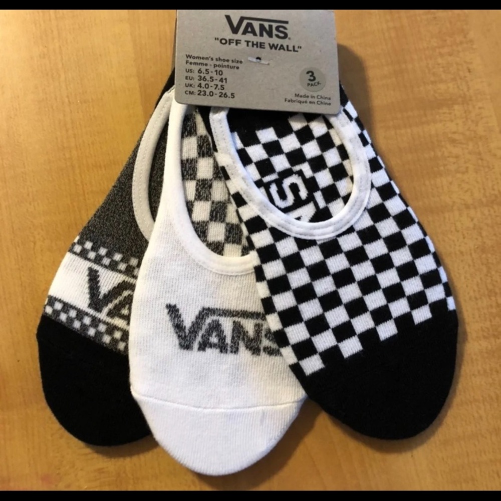 Brand new vans liner socks womens